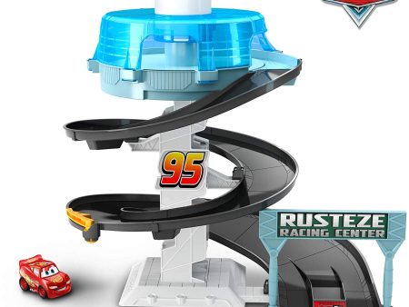 Disney Pixar Cars Mini Racers Rust-eze Spinning Raceway Playset Cheap