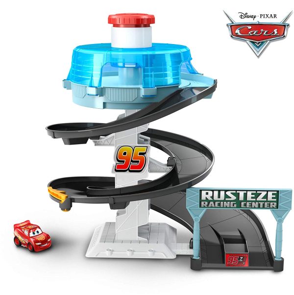 Disney Pixar Cars Mini Racers Rust-eze Spinning Raceway Playset Cheap