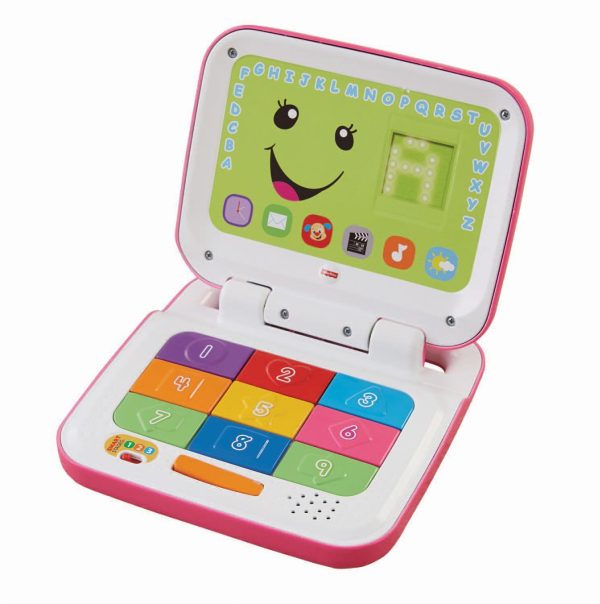 Laugh & Learn Smart Stages Laptop, Pink White Hot on Sale