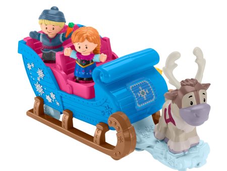 Little People Disney Frozen Kristoff s Sleigh Ride with Anna & Sven Hot on Sale