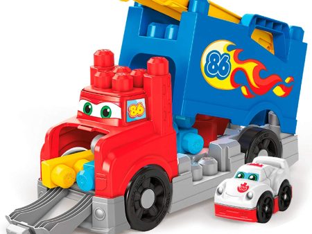 Mega Bloks Build & Race Rig Vehicle Set with 5-Racing Sounds Sale