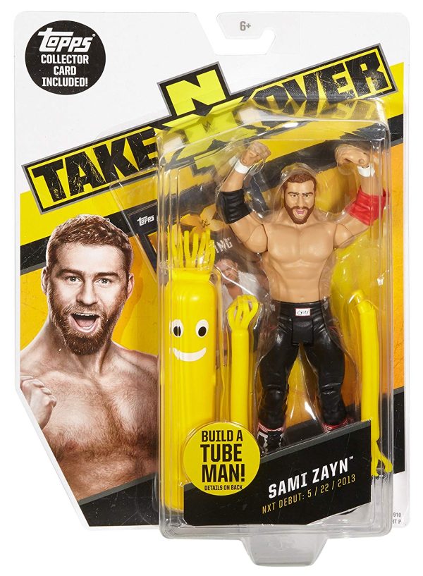 Wrestling WWE NXT Takeover Sami Zayn Action Figure with Topps Card Online