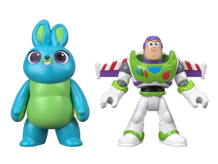 Imaginext Disney Pixar Toy Story Buzz & Bunny Figures Supply