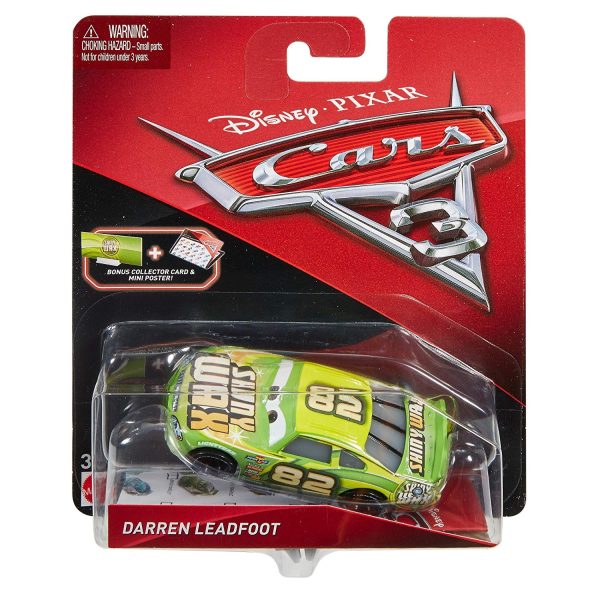 Disney Pixar Cars 3 Shiny Wax Die-cast Vehicle Fashion