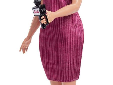 Barbie 60th Anniversary Careers News Anchor Doll with Accessories For Cheap