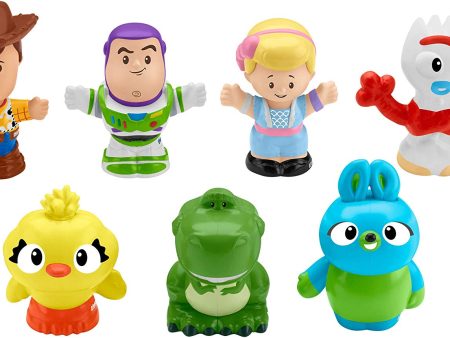 Little People Disney Pixar Toy Story 4 Character Figure 7-Pack Online now