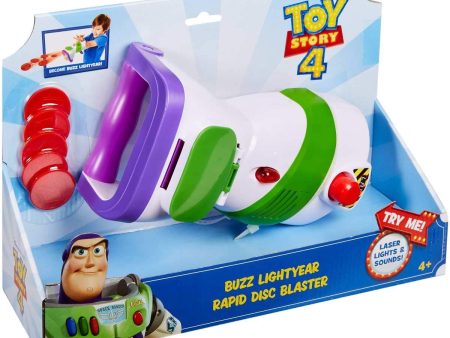 Disney Pixar Toy Story 4 Buzz Lightyear Rapid Disc For Sale