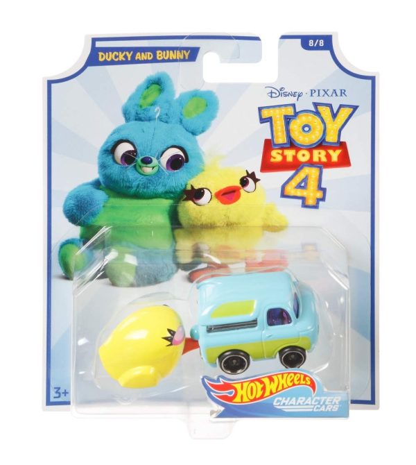 Hot Wheels Disney Pixar Toy Story Ducky & Bunny Character Car Discount