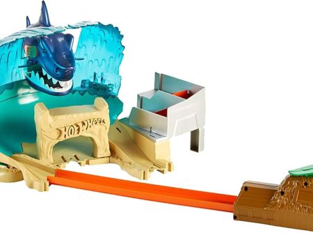 Hot Wheels City Shark Beach Battle Challenge Play Set For Discount