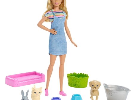 Barbie Plan  N  Wash Pets Doll & Playset, Multicolor For Discount