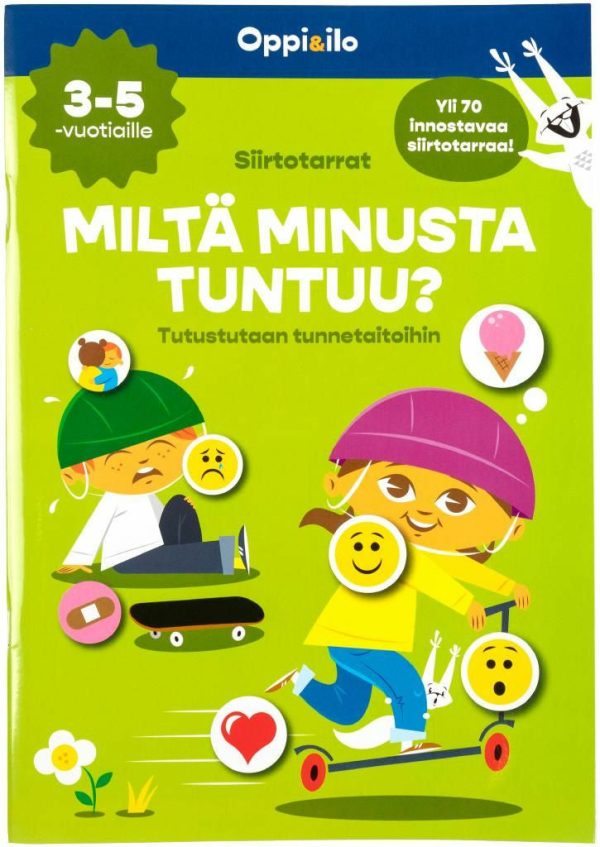 Siirtotarrat Miltä minusta tuntuu? 3-5 v Hot on Sale