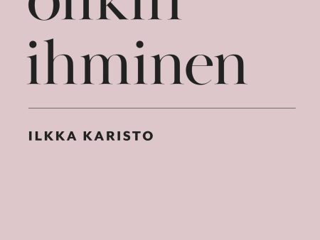 Siellä olikin ihminen Online now