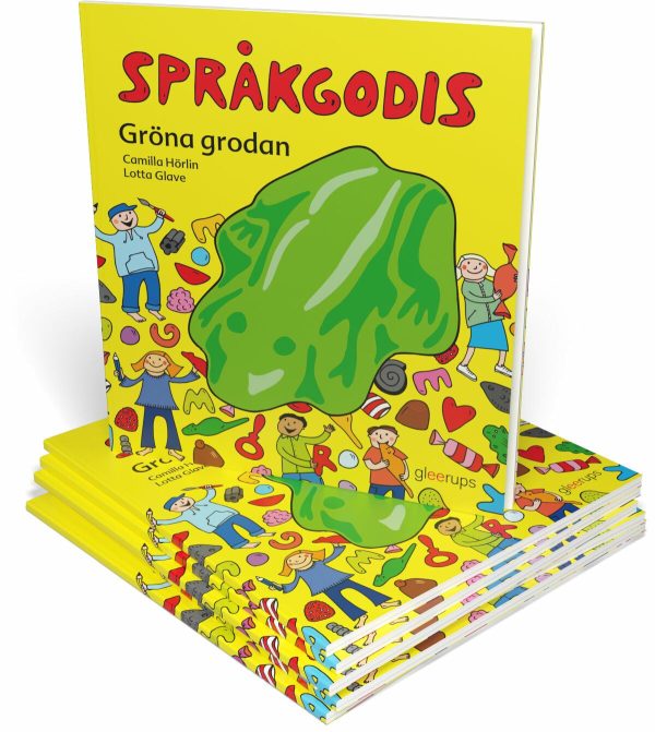 Språkgodis Gröna grodan Paketerbj 10 ex Discount