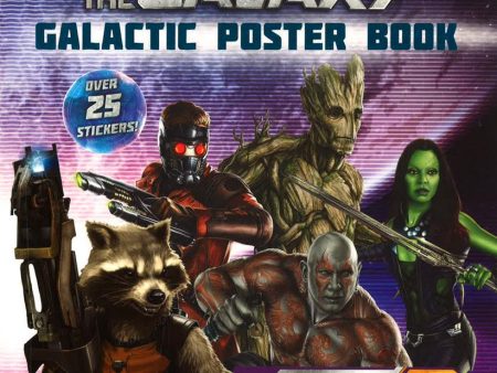 Marvel Guardians Of The Galaxy: 18 Awesome Posters And One Giant Poster! Over 25 Stickers! on Sale